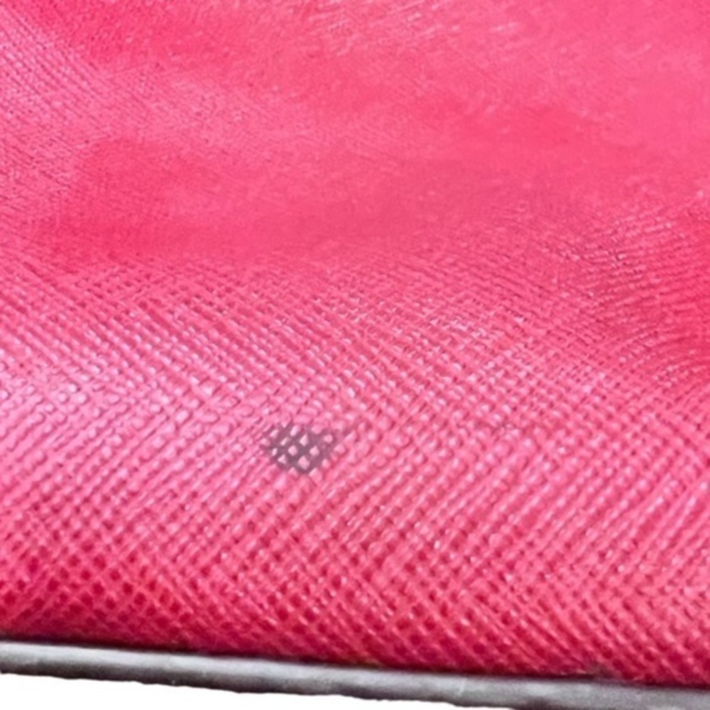 🎉SALE🎉 Michael Kors Dome Emmy Saffiano Leather Bag‎ Red Gold Hardware CLASSIC - Picture 11 of 12